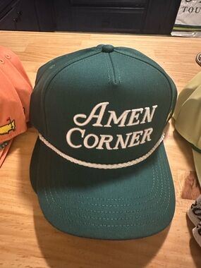 Masters Green Amen Corner Rope-Accent Baseball Cap